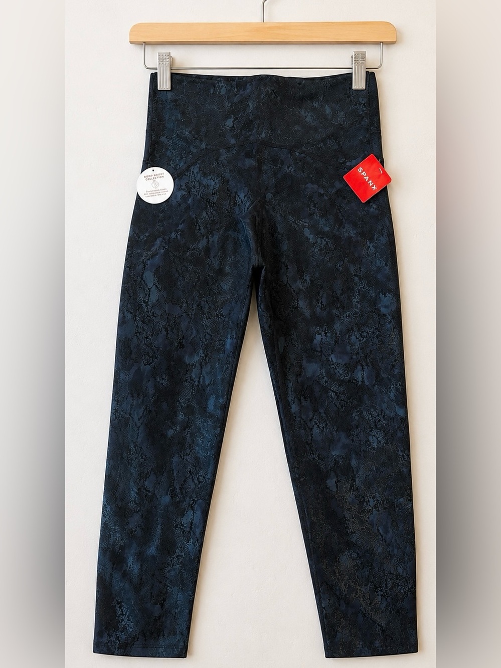 SPANX Faux Snake Print High Waisted Leggings NWT Small